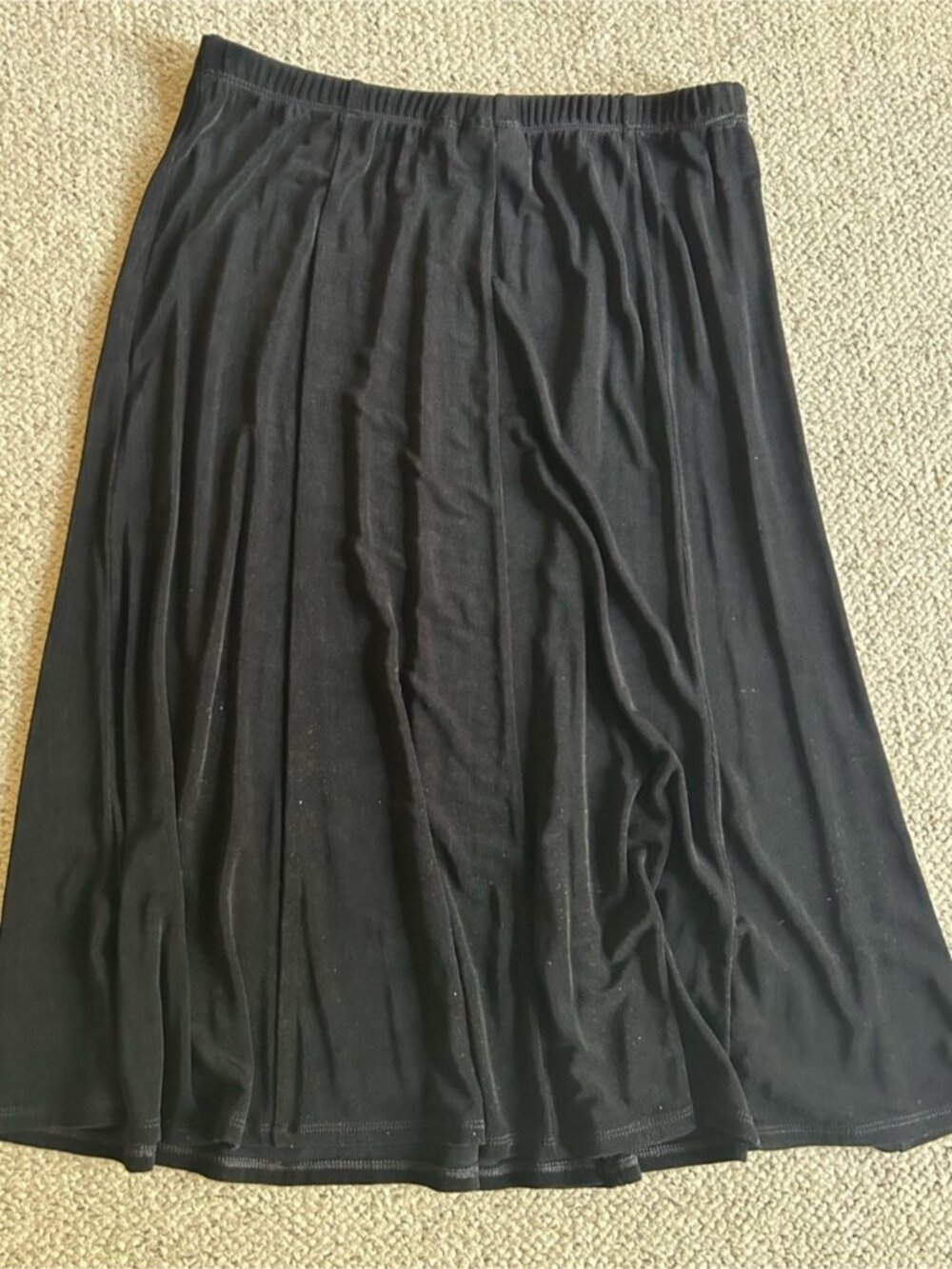 Black Maxi Skirt - Picture 2 of 2